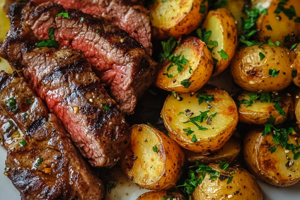 steak and potatoes recipe