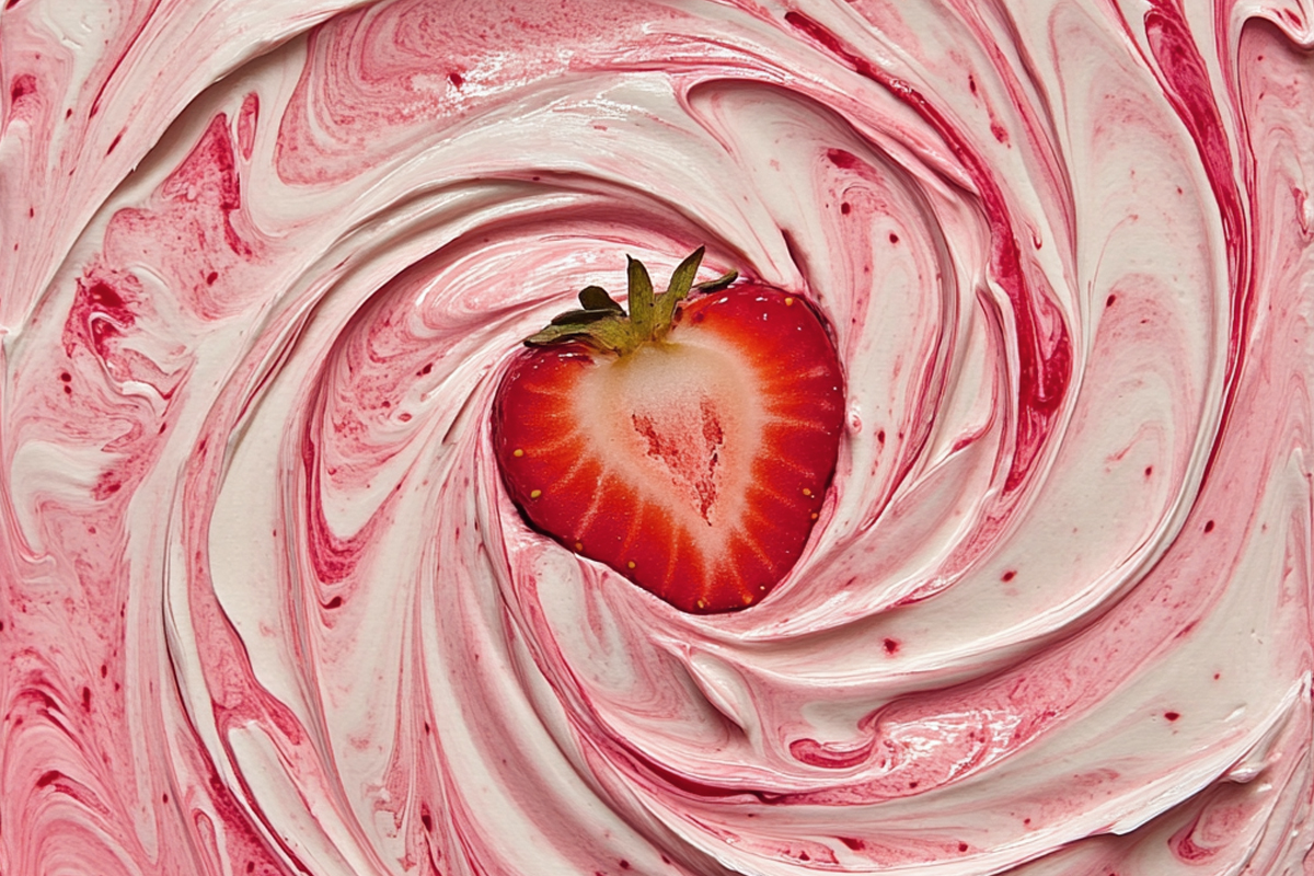 What is strawberry swirl?