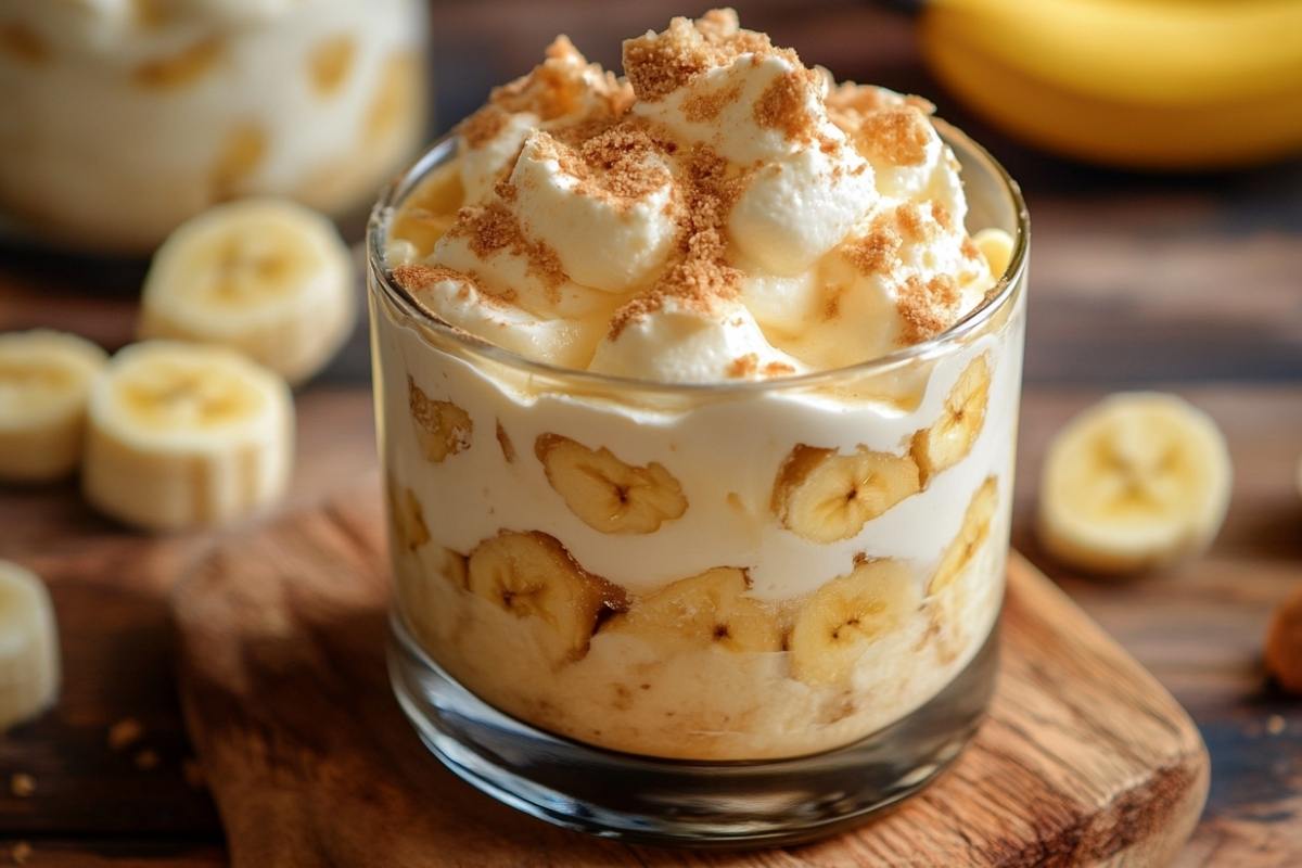 What can you use in banana pudding instead of wafers