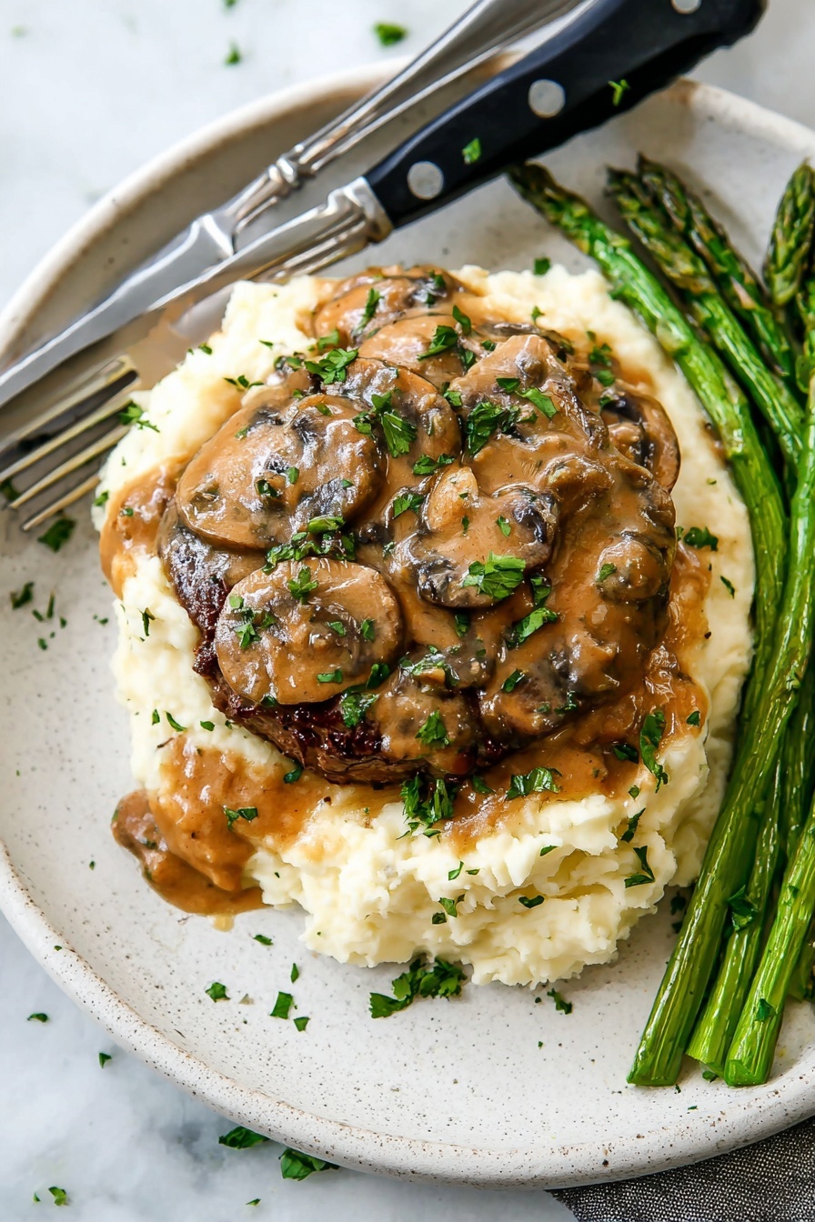 Steak Diane - Serving Suggestion