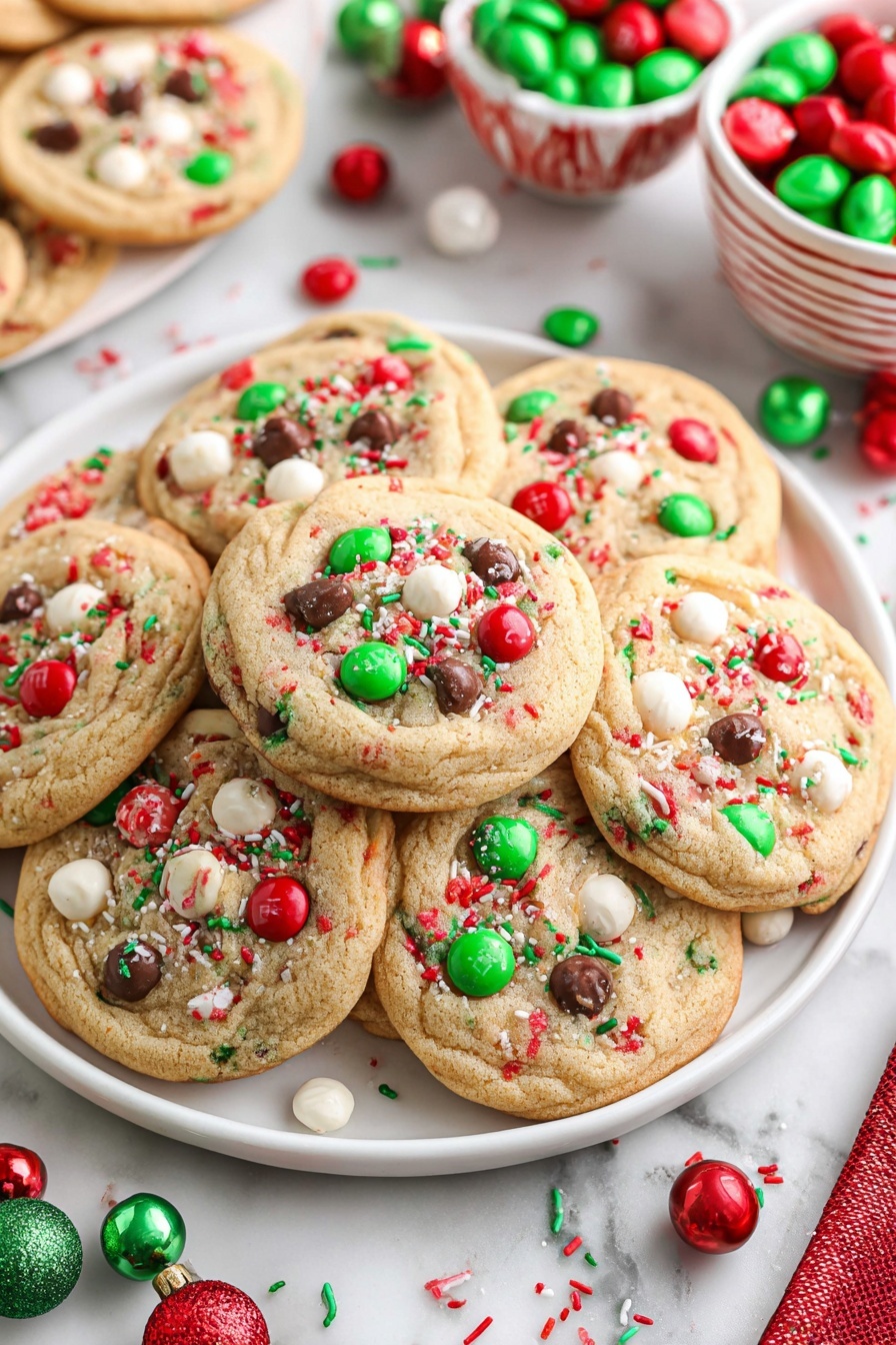 Christmas Sugar Cookies - Serving Suggestion