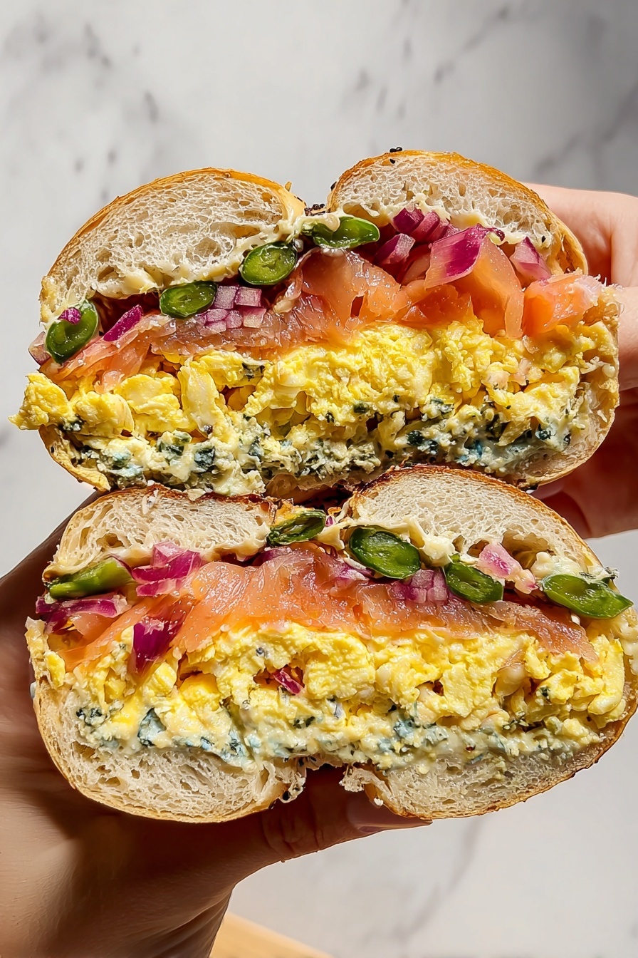 A round light brown pan contains several scrambled eggs in the middle, showing a mix of yellow yolk and white egg parts with some small black pepper specks. The eggs have a soft, slightly lumpy texture and are being stirred by a blurred wooden spatula moving from the lower right side toward the center. The edges of the eggs are slightly cooked and sticking a little to the pan. The background is white marble. photo taken with an iphone --ar 2:3 --v 7